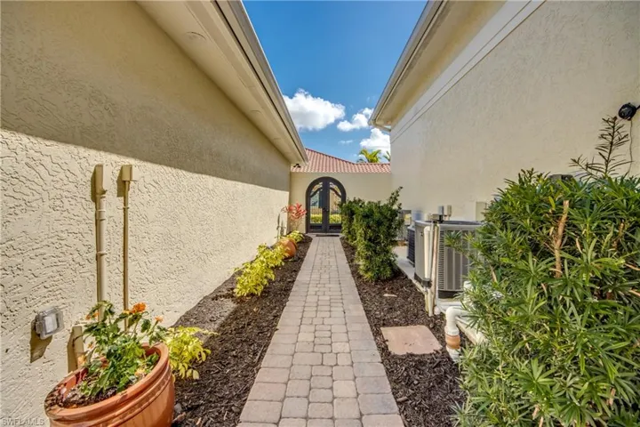 Lovely Courtyard Pathway