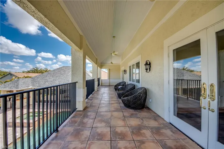 Panoramic Balcony View from Outside the 3rd Bedroom
