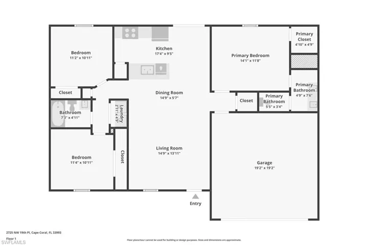 2725 Nw 19th Pl, Cape Coral, Florida 33993