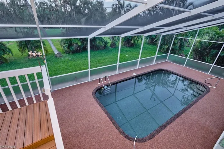 View of swimming pool