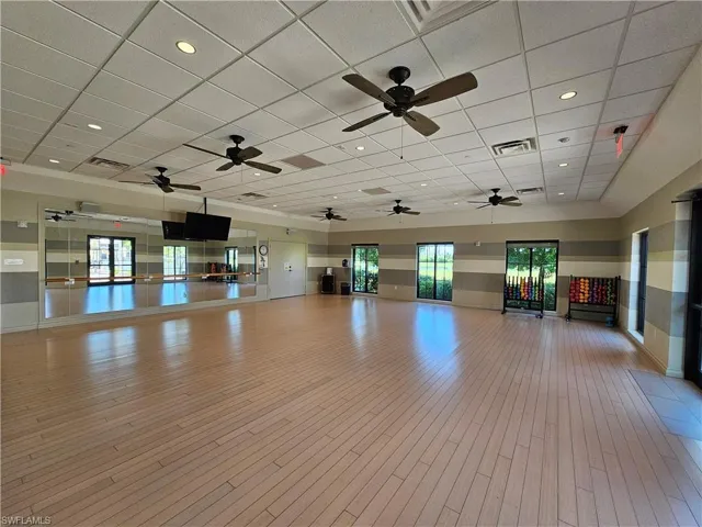 One of the gym rooms