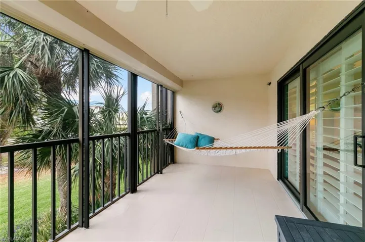 Lanai faces west and is very private