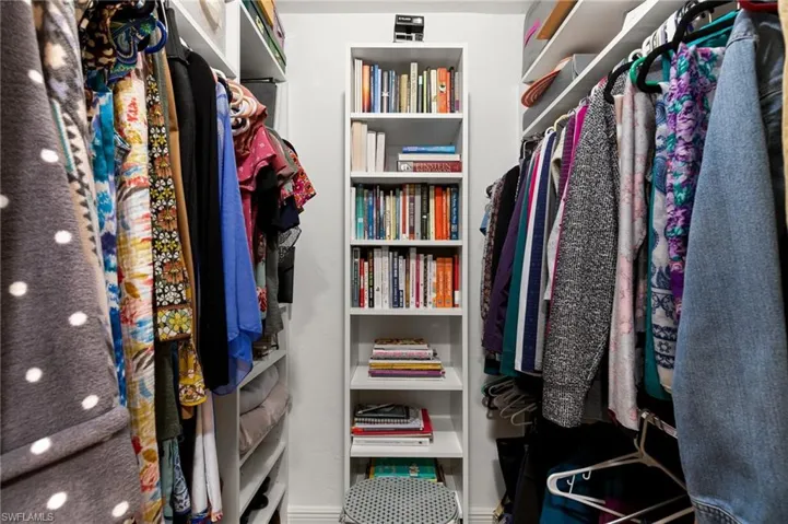 Primary closets are custom as are all closets throughout the condo