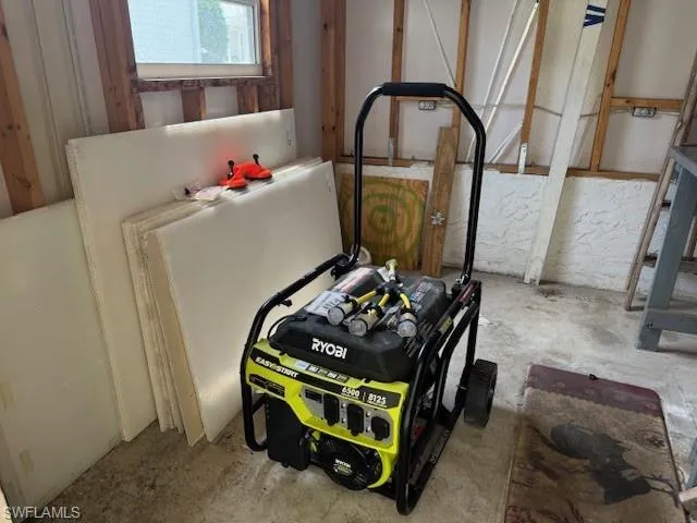 View of utility room