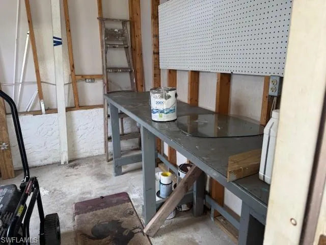 View of unfurnished dining area