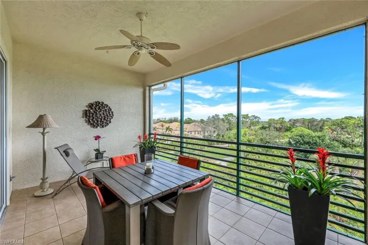 This screened Lanai is the most tranquil area of this home with truly calm serene views!!
