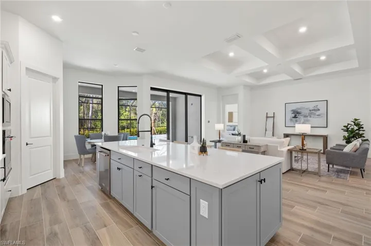 Walk-in pantry, door to left.