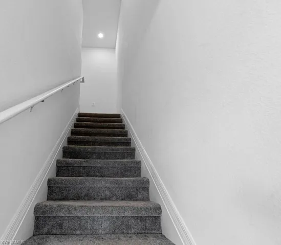 View of stairway