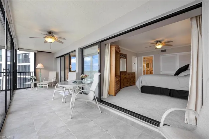 Master Bedroom with Lanai Access