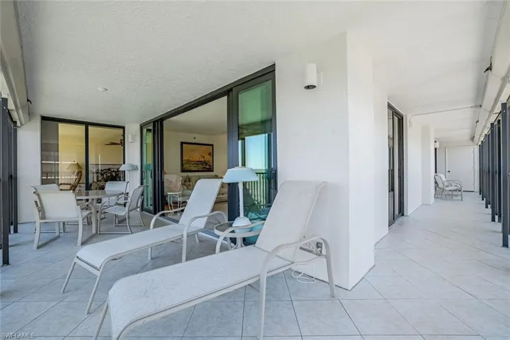 View of patio