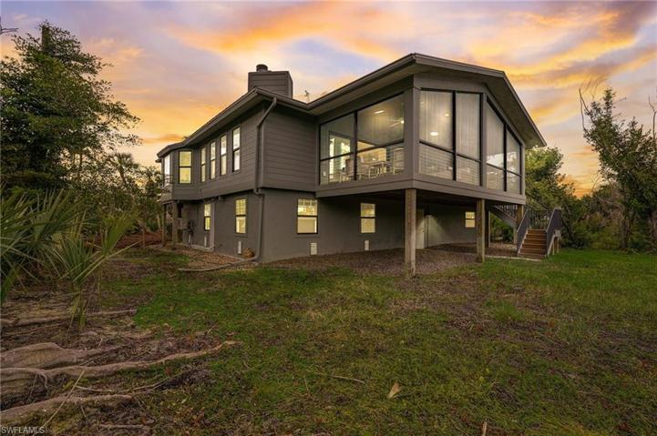Back Exterior Twilight