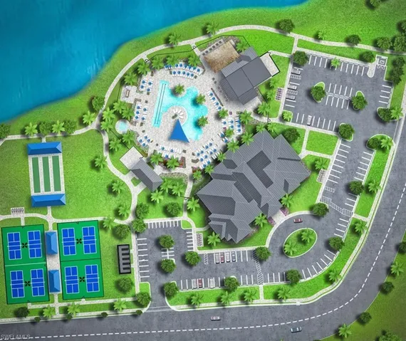 Brand new Clubhouse and resort style pool are coming soon.  Sports Courts are NOW OPEN