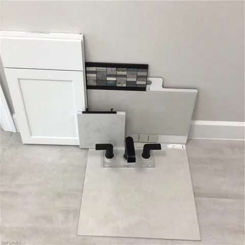 Interior details featuring tile floors