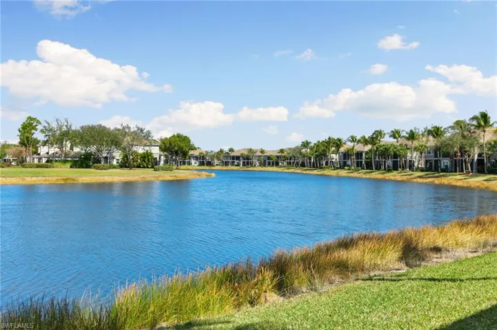 Water view with nearby suburban area