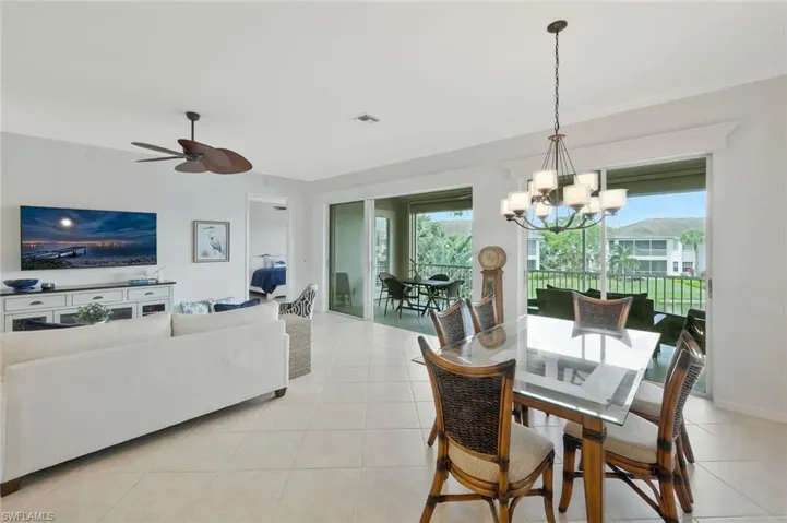 Open dining area seamlessly integrated with the living room, ideal for effortless entertaining and everyday living.