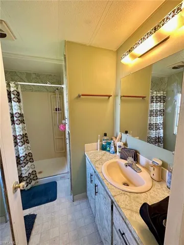 Primary bath with shower