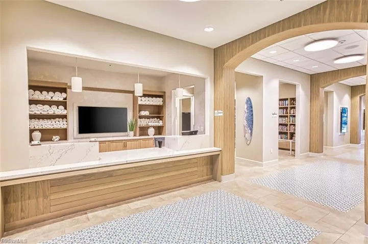 Full bathroom featuring vanity and recessed lighting