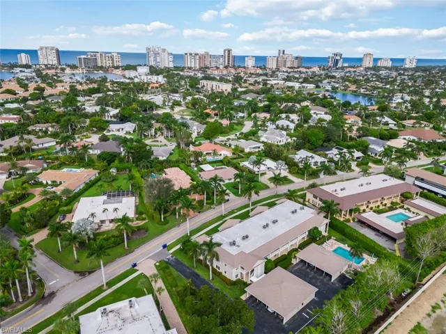 Drone / aerial view of property featuring a water view