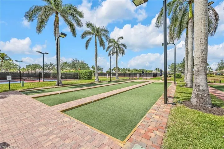 Bocce courts