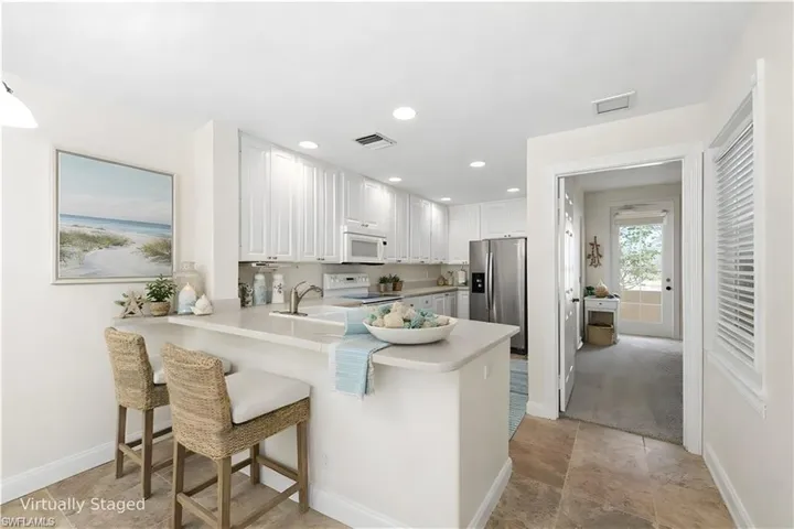 Virtually Staged Kitchen