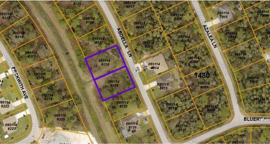 0951148128 & 0951148129  Abdella  LN, NORTH PORT, FL 34291