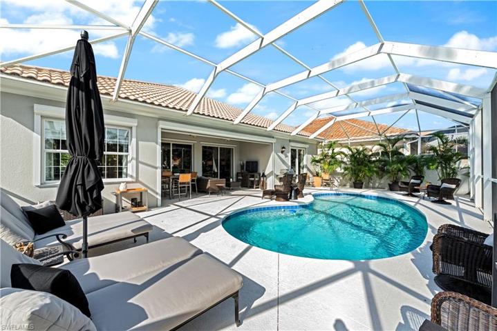 The Lakeside Screened Lanai Has A Large Area For Entertaining (Fun In The Sun), Swimming, And Grilling! There Is A Covered Area To Relax And Enjoy The View! New Roll Down Shutters Have Been Installed For Storm Security!