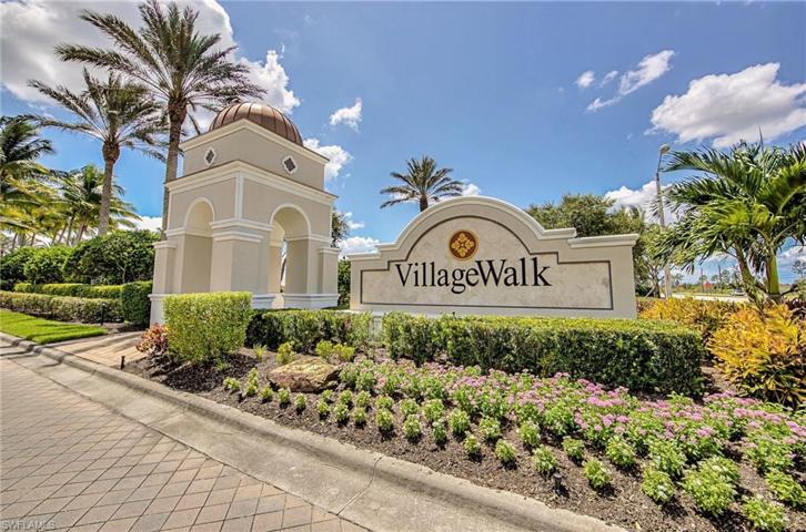 Front Entry Into Lovely Gated And Secure Village Walk Of Bonita Springs!