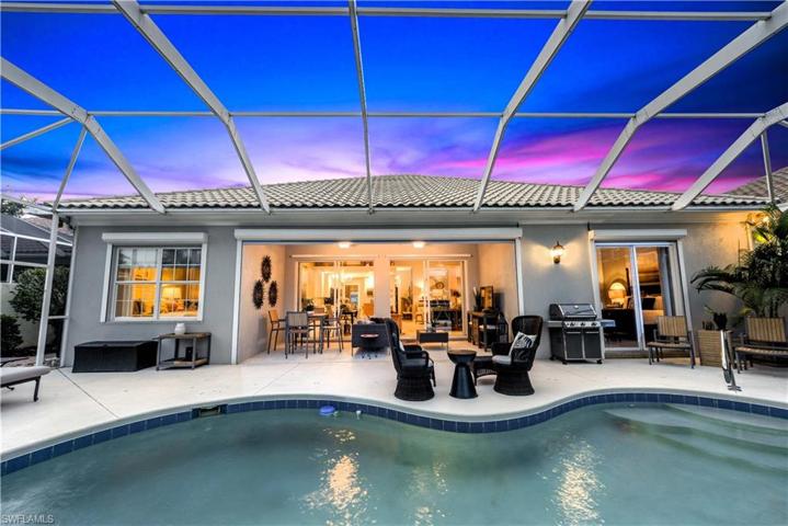Twilight Shot Of Pool Area!