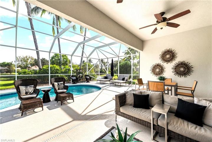 The Covered Lanai Area Is A Great Area To Relax After A Swim! New Roll Down Shutters Were Installed For Storm Protection!
