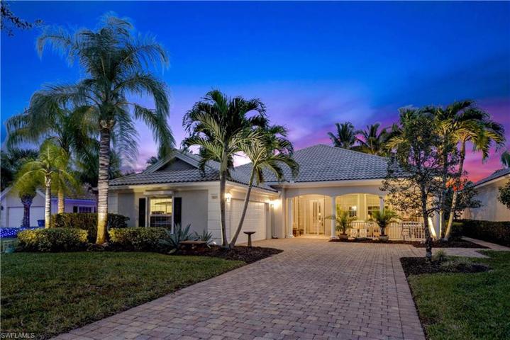 The Extended Long Paver Driveway Has An Added Paver Turnout To Make Entry And Exit From The Garage So Much Easier!  It Also Allows For More Car Or Golfcart Parking!