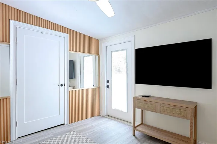 lower living area