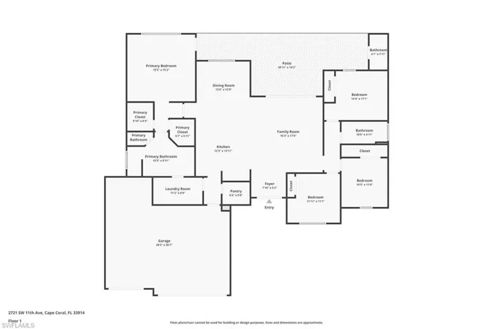 2721 SW 11th  AVE, Cape Coral, FL 33914