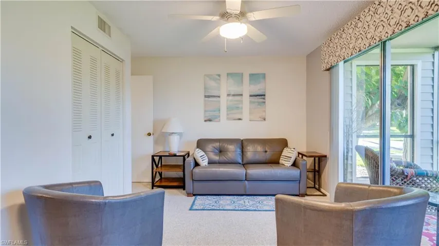 Neutral wall tones, extra storage, steps to the pool. Live the SW Florida lifestyle.