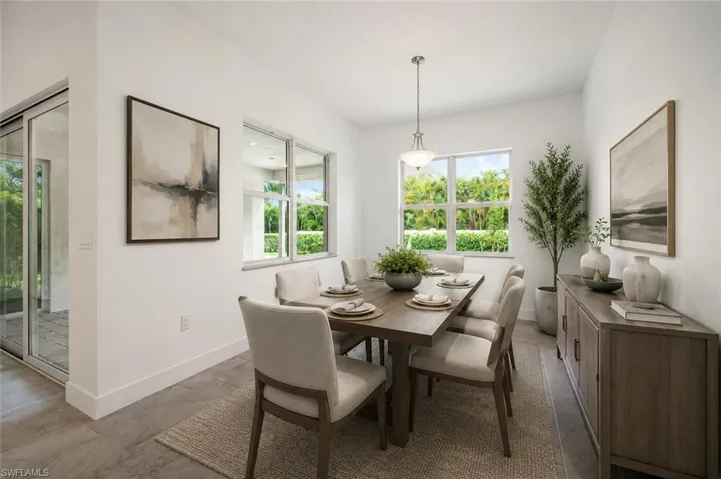 Casual Dining | Virtually Staged