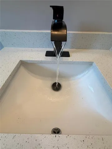 Room details featuring a sink