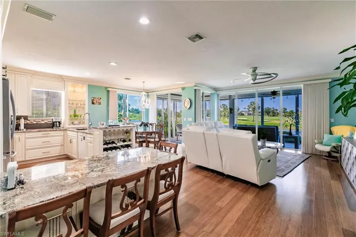 KITCHEN AND GREAT ROOM