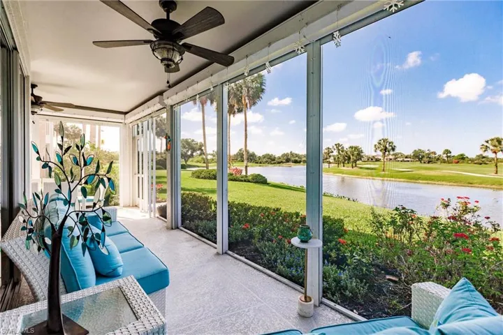 LANAI WITH WATER VIEW