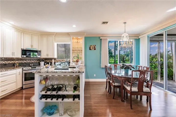 DINING AND KITCHEN AREA