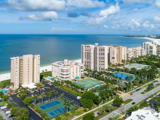 Les Falls at 870South Collier Blvd between Seawinfs and Sandpiper buildings