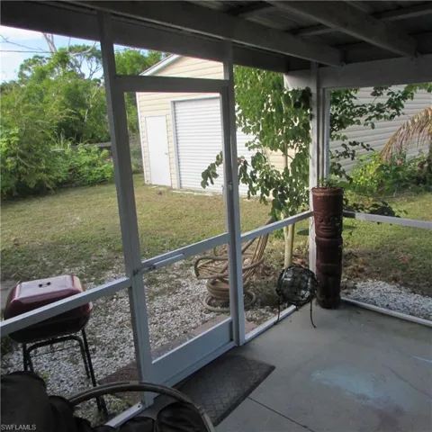 Sunroom / solarium with a healthy amount of sunlight