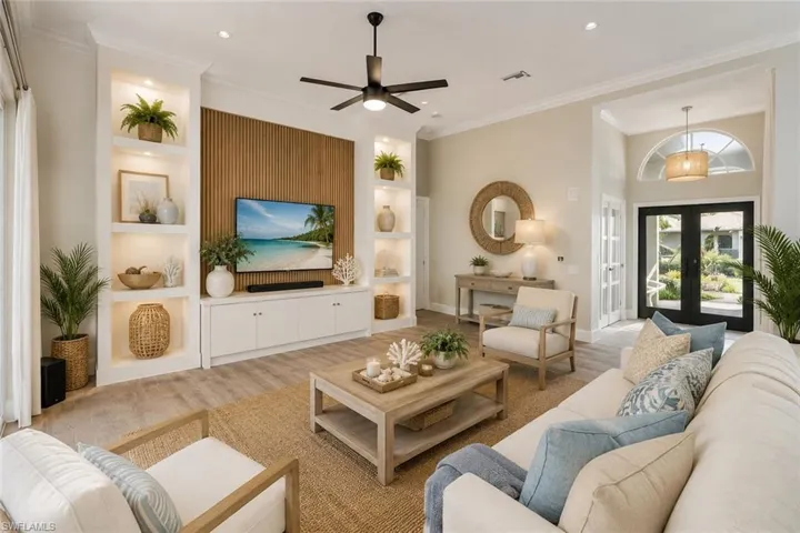 Digitally Staged. Light Bright and super airy open floor plan!