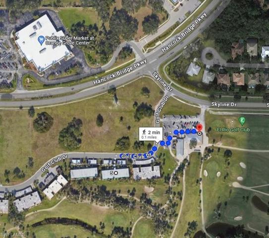 Map: Condo to El Rio Golf Club