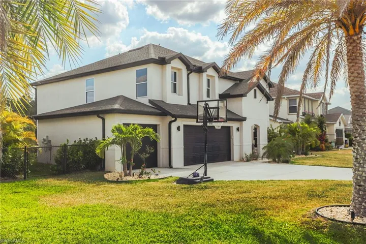 Side view of home