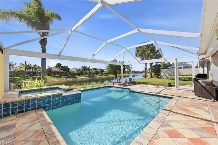 Custom Spa Pool facing South West