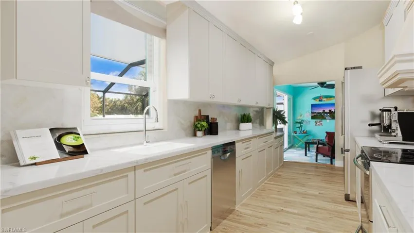 Photo includes reality renovation to showcase the possibility of the kitchen. Design services included with purchase!