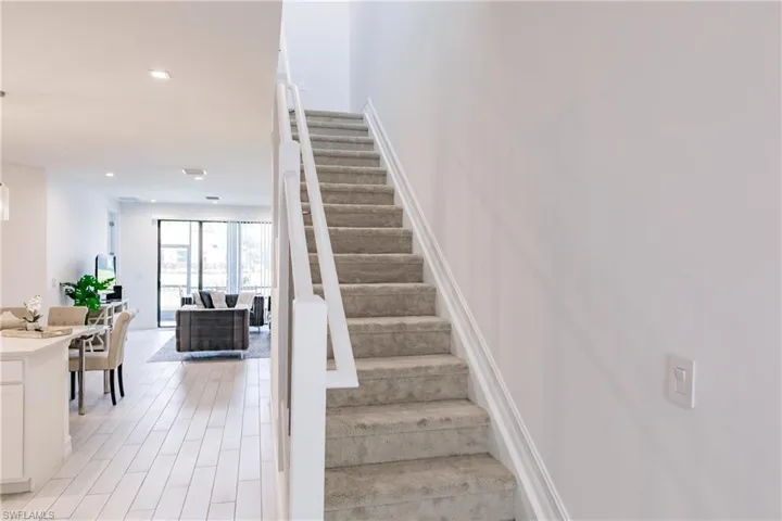 View of stairway