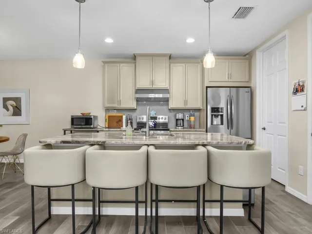 Stylish - Open Kitchen to Living Room concept