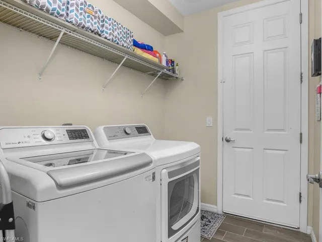 Laundry Room with room to add a sink!
