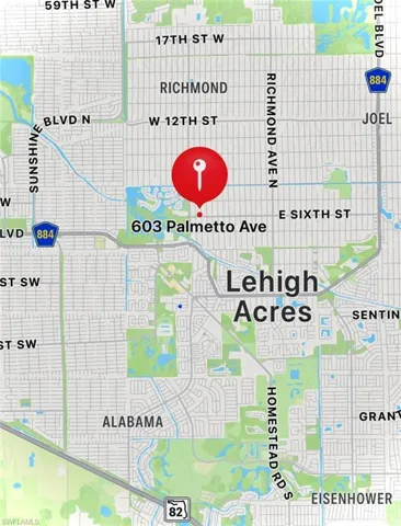603 Palmetto Ave, Lehigh Acres Fl 33972