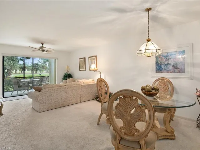 Open floor plan is spacious and comfortable.